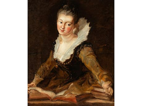 Französischer Maler Ende des 18. Jahrhunderts, Kopie nach Jean-Honoré Fragonard (1732 - 1806)